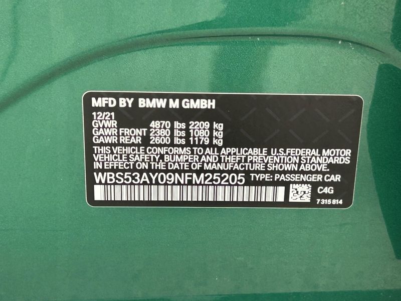 Used 2022 BMW M3 BaseImage 33