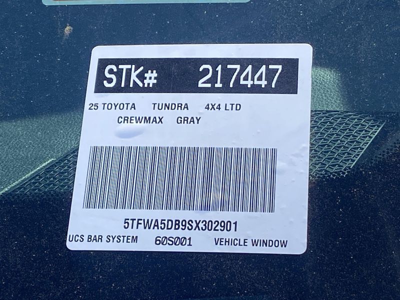 2025 Toyota Tundra LimitedImage 22