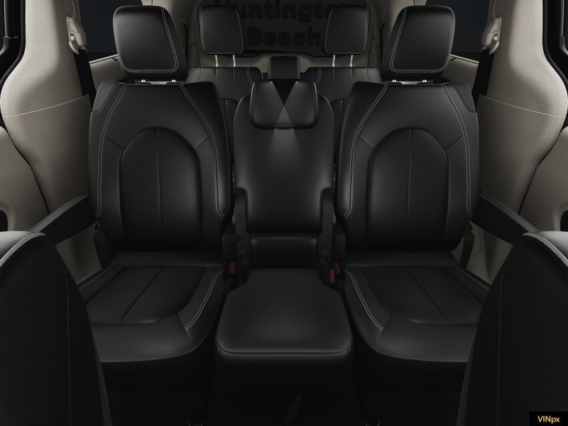 2024 Chrysler Pacifica Touring L in a Bright White exterior color and Black/Alloy/Blackinterior. BEACH BLVD OF CARS beachblvdofcars.com 