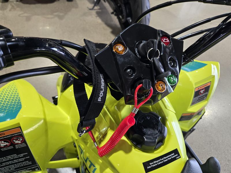 New 2026 Polaris OUTLAW 110 LIME SQUEEZE Image 14
