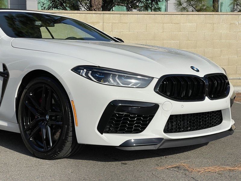 2024 BMW M8 Competition in a Alpine White exterior color and Blackinterior. SHELLY AUTOMOTIVE shellyautomotive.com 