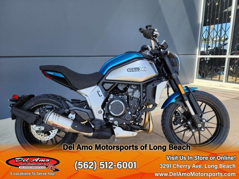 2023 CFMOTO CF700-2US  in a ZEPHYR BLUE exterior color. Del Amo Motorsports of Long Beach (562) 362-3160 delamomotorsports.com 