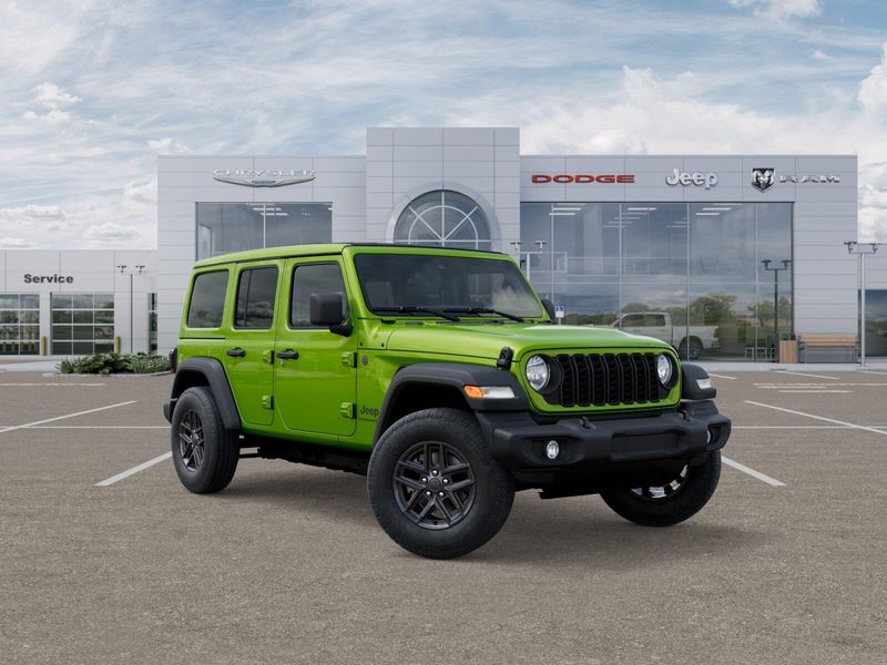 New 2025 Jeep Wrangler 4-door Sport S
