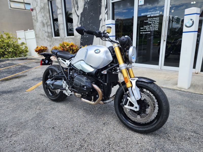 2016 BMW R nineT  in a SILVER exterior color. BMW Motorcycles of Miami 786-845-0052 motorcyclesofmiami.com 