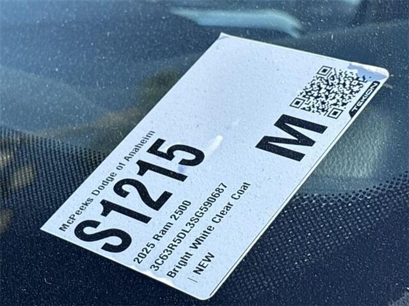 New 2025 RAM 2500 Big Horn Crew Cab 4x4 6