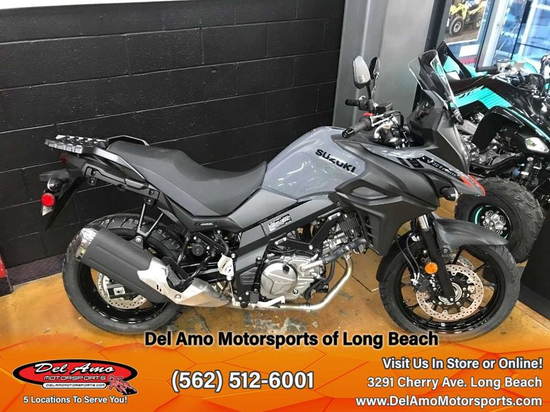 2024 Suzuki DL650AM4  in a GRAY exterior color. Del Amo Motorsports of Long Beach (562) 362-3160 delamomotorsports.com 