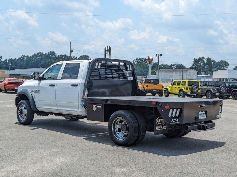 2018 RAM 4500 Chassis Tradesman in a Bright White Clear Coat exterior color and Diesel Gray/Blackinterior. Johnson Dodge 601-693-6343 pixelmotiondemo.com 