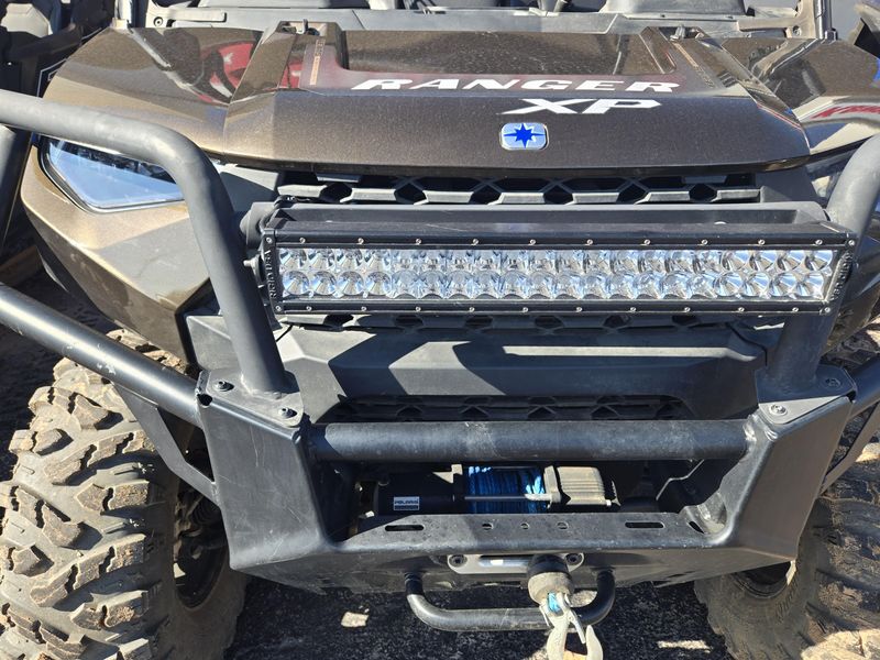 USED 2024 POLARIS RGR CREW XP 1000 TEXAS ED  BRONZE METALLIC TEXAS EDITION  Family PowerSports (877) 886-1997 familypowersports.com 