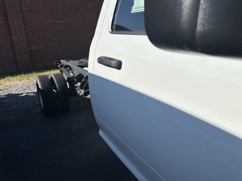 2024 RAM 5500 Chassis Cab Tradesman in a Bright White Clear Coat exterior color and Diesel Gray/Blackinterior. Gupton Motors Inc 615-384-2886 guptonmotors.com 