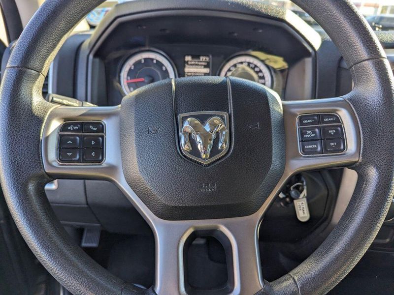 2021 RAM 1500 Classic SLT in a Granite Crystal Metallic Clear Coat exterior color and Diesel Gray/Blackinterior. Johnson Dodge 601-693-6343 pixelmotiondemo.com 