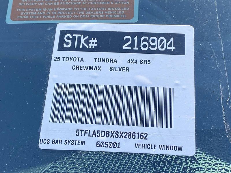 New 2025 Toyota Tundra SR5Image 21