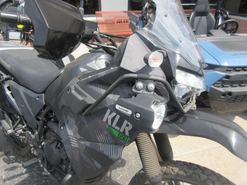 USED 2022 KAWASAKI KLR650 Image 8