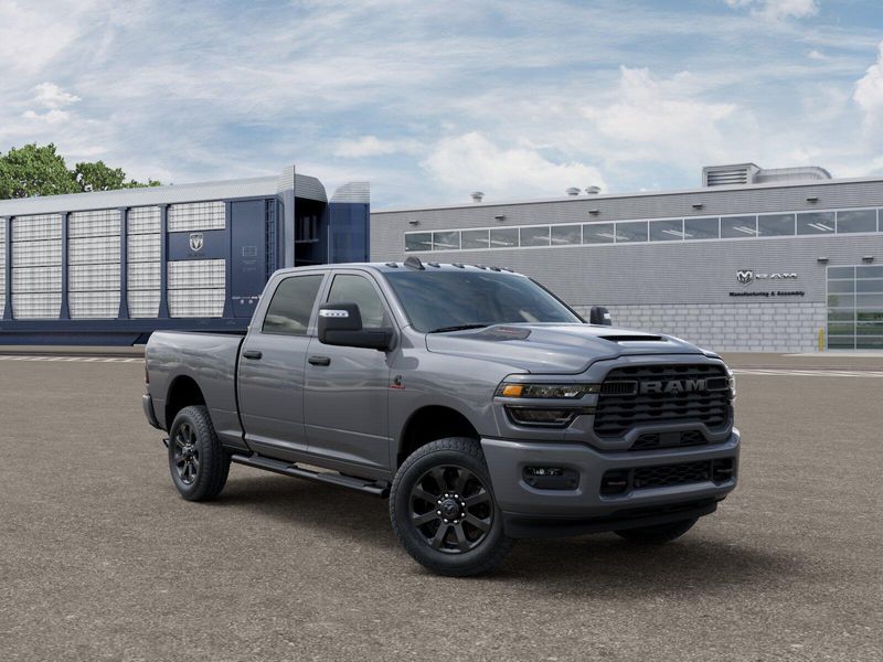 New 2026 RAM 2500 Black Express Crew Cab 4x4 6