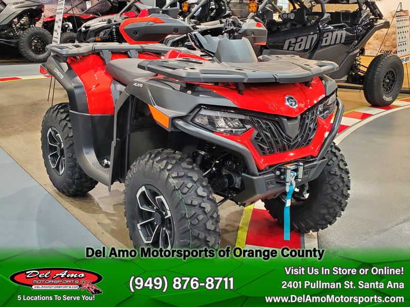 2024 CFMOTO CF600AU-3SA  in a MAGMA RED exterior color. Del Amo Motorsports of Orange County (949) 416-2102 delamomotorsports.com 