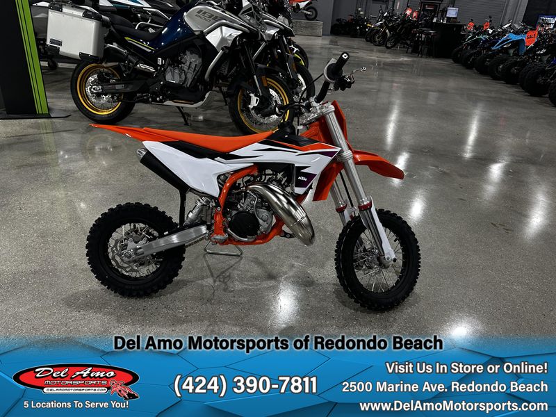 2024 KTM 50 SX  in a ORANGE exterior color. Del Amo Motorsports of Redondo Beach (424) 304-1660 delamomotorsports.com 