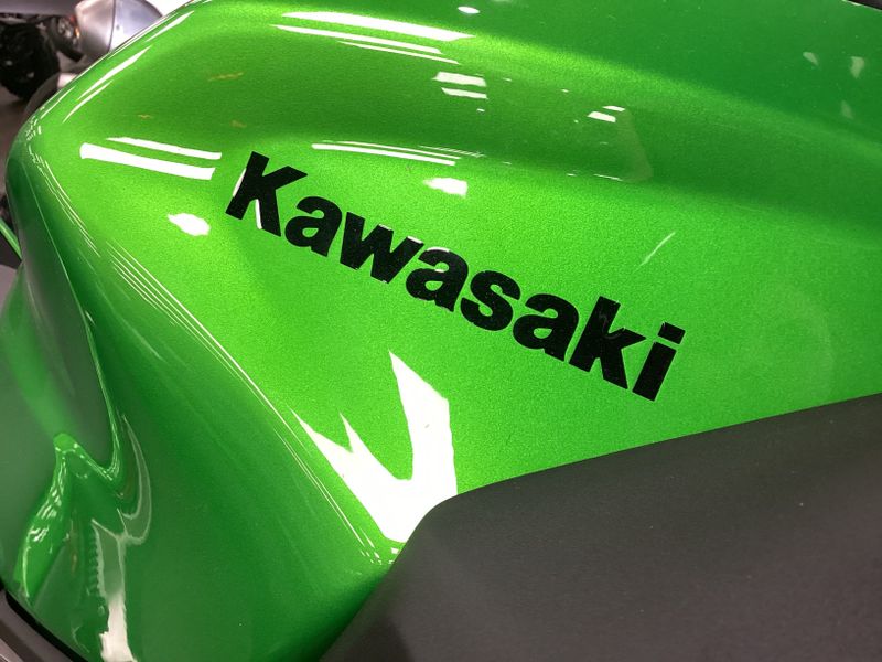 2024 KAWASAKI Z500 ABS CANDY LIME GREEN AND METALLIC FLAT SPARK BLACK AND METALLIC GRAPHITE GRAYImage 8
