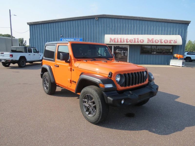 Used 2025 Jeep Wrangler Sport S 4x4 2dr SUVImage 2