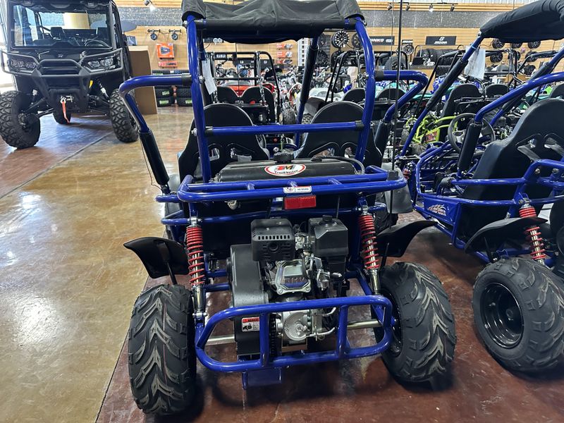 2023 TRAILMASTER MID XRXR BLUE  in a BLUE exterior color. Family PowerSports (877) 886-1997 familypowersports.com 