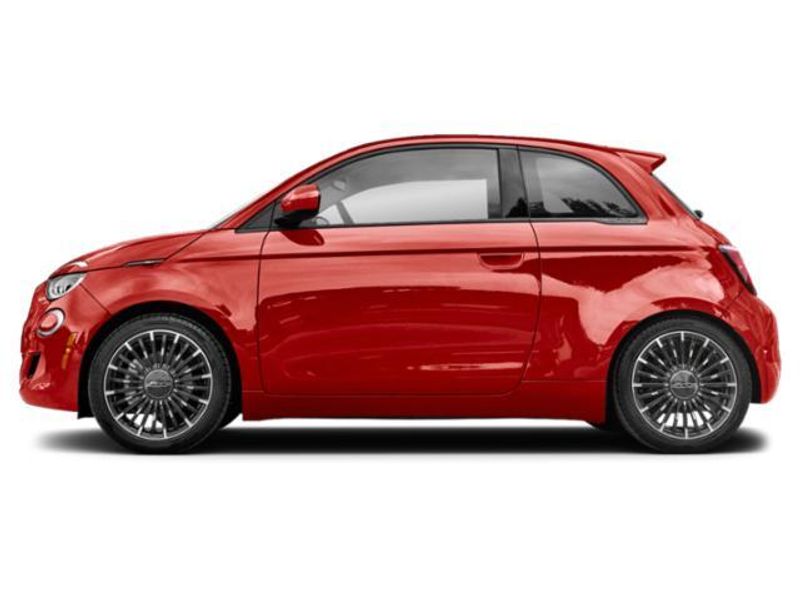 2024 Fiat 500e Red photo 2