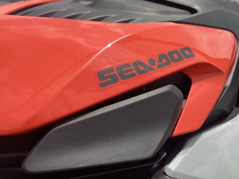 2023 SEADOO PWC GTI SE 170 IBR  in a CORAL-BLACK exterior color. Family PowerSports (877) 886-1997 familypowersports.com 