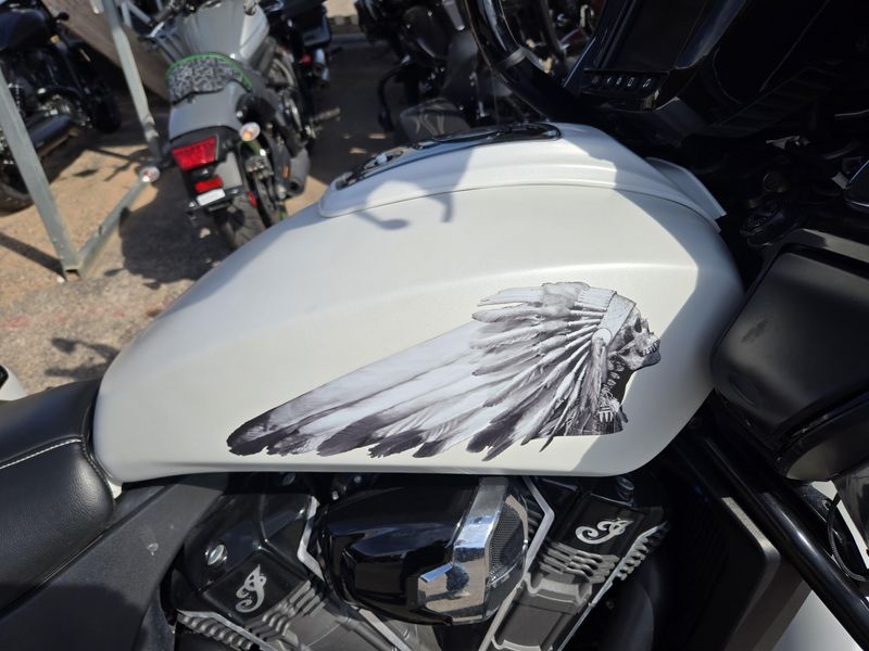 USED 2021 INDIAN MOTORCYCLE CHALLENGER DARK HORSE WHITE SMK 49ST Image 7