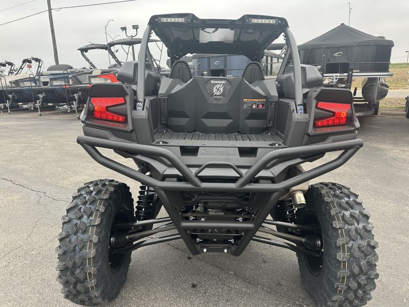 2025 Kawasaki TERYX KRX 1000 BLACKOUT EDITION MATTE SPARK BLACKImage 2