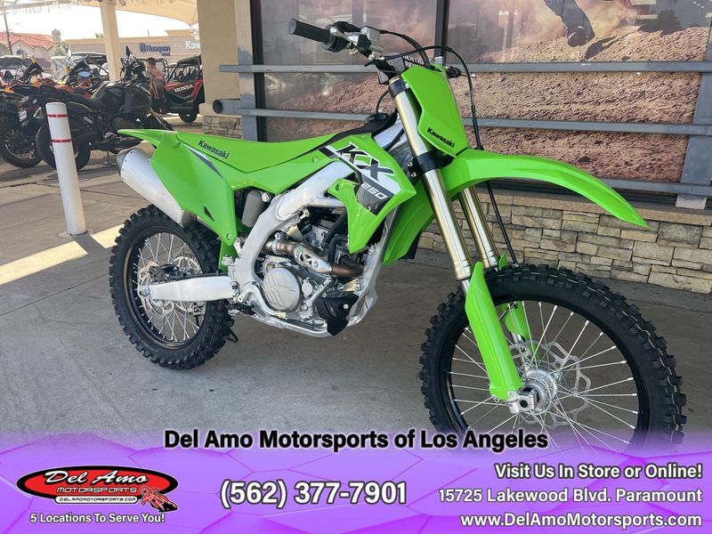 2024 Kawasaki KX252CRFAN-GN2  in a LIME GREEN exterior color. Del Amo Motorsports of Los Angeles (562) 262-9181 delamomotorsports.com 