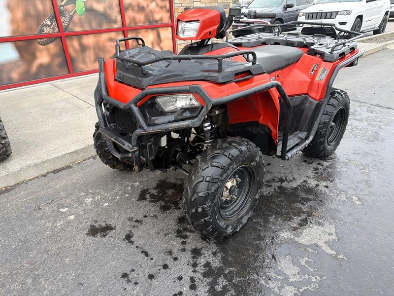 Used 2023 Polaris SPORTSMAN 450 HO EPS  ORANGE RUST 