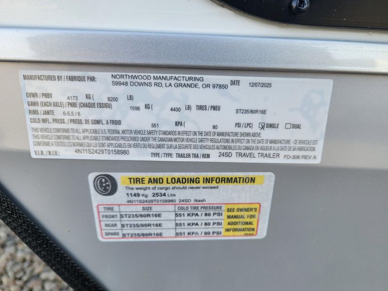 New 2026 NORTHWOOD MFG NASH 24SD Image 27