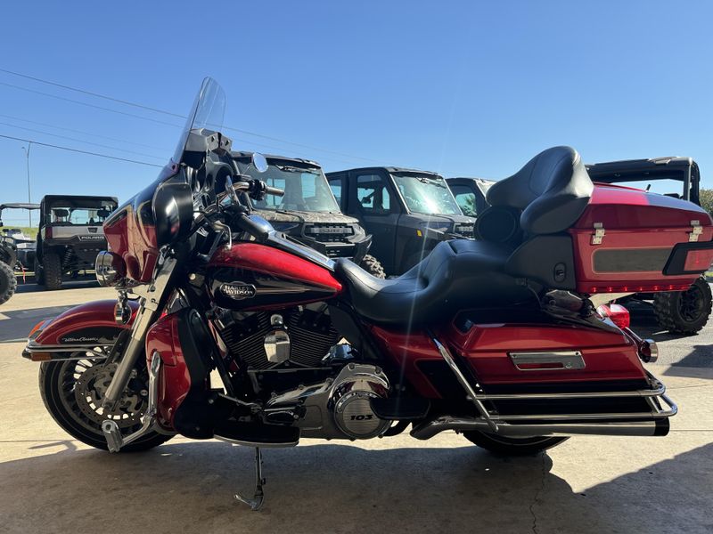 2012 HARLEY ELECTRA GLIDE ULTRA CLASSIC REDImage 6