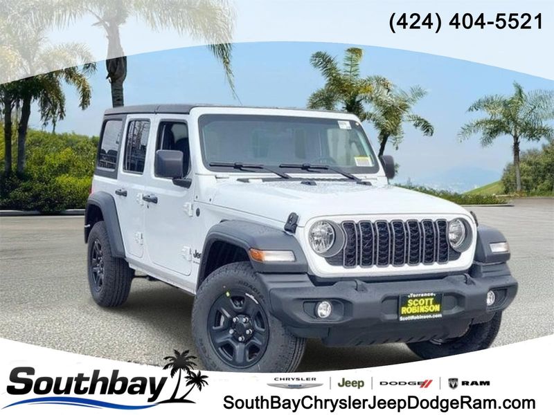 New 2026 Jeep Wrangler 4-door Sport