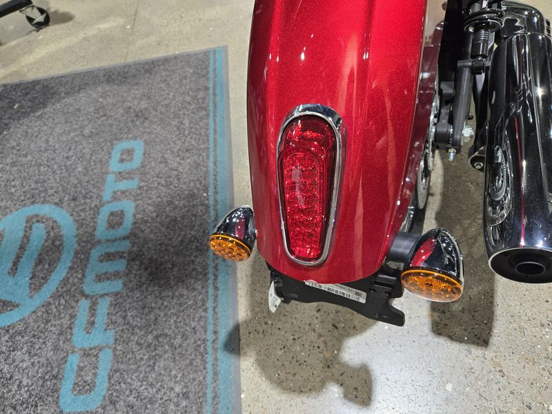 2025 Indian Motorcycle INDIAN SCOUT CLASSIC LIMITED WITH TECHNOLOGY PACKAGE SUNSET RED METALLIC Image 18