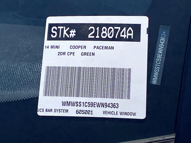 Used 2014 MINI Cooper Paceman PacemanImage 32