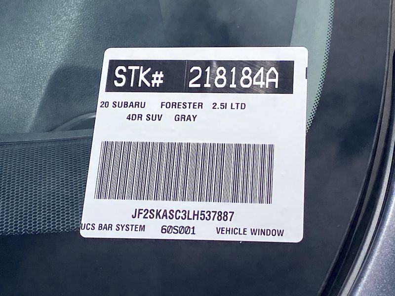 Used 2020 Subaru Forester LimitedImage 33