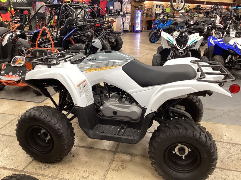 2024 Yamaha GRIZZLY 90 WHITE AND ARMOR GRAYImage 18