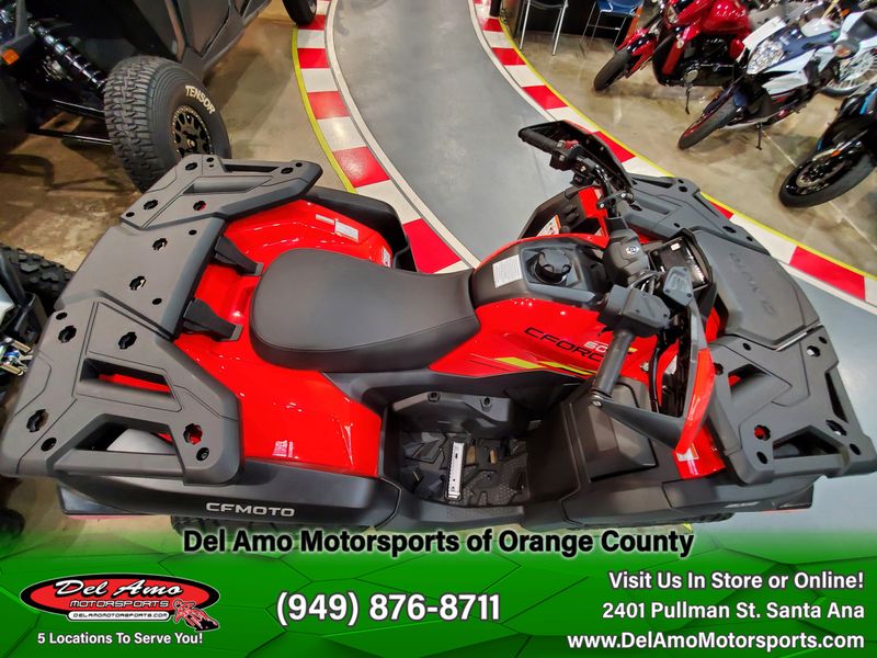 2024 CFMOTO CF600AU-3SA  in a MAGMA RED exterior color. Del Amo Motorsports of Orange County (949) 416-2102 delamomotorsports.com 