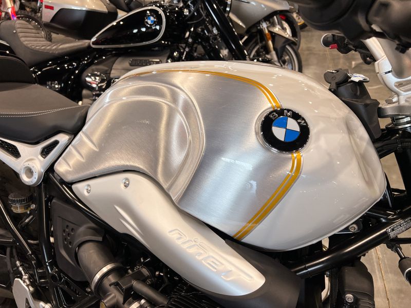 2022 BMW R nineT in a Mineral White exterior color. Gateway BMW Ducati Motorcycles 314-427-9090 gatewaybmw.com 