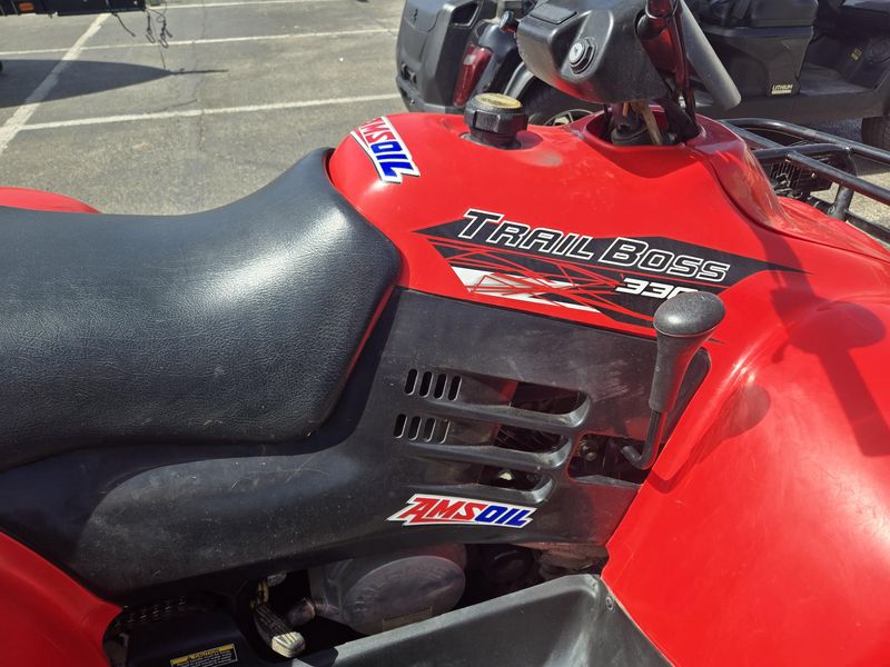 USED 2008 POLARIS TRAIL BOSS 330 INDY RED Image 5