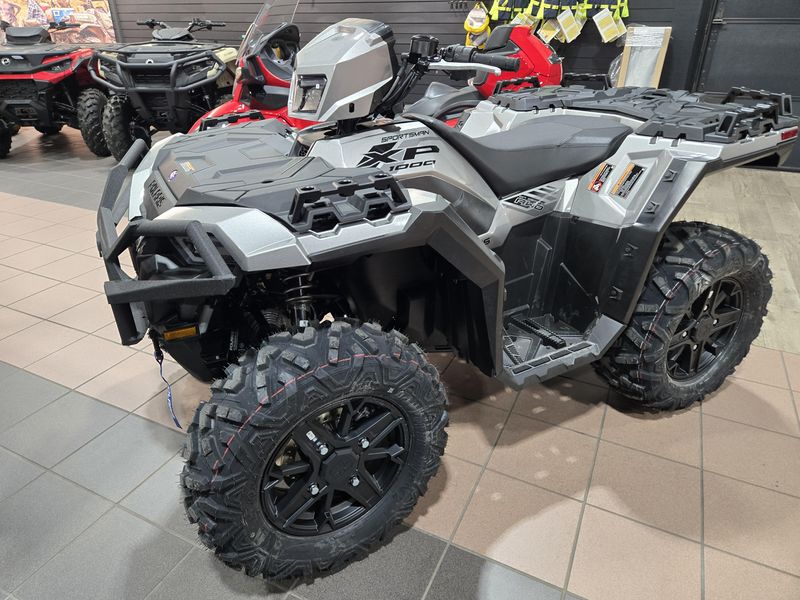 NEW 2026 POLARIS SPORTSMAN XP 1000 ULTIMATE  in a TURBO SILVER exterior color. Family PowerSports (877) 886-1997 familypowersports.com 