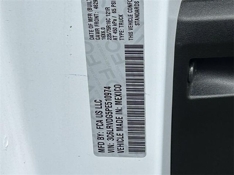 2023 RAM Promaster 2500 Cargo Van High Roof 159