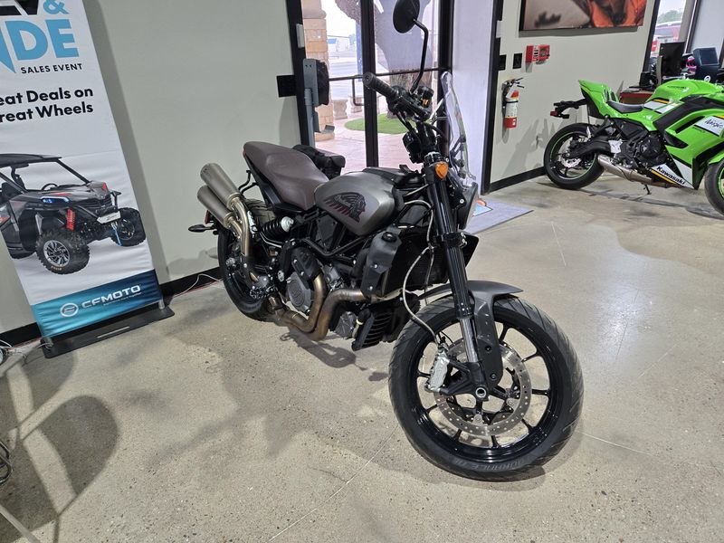 2020 Indian Motorcycle FTR RALLY TITANIUM SMOKE 49ST Image 1