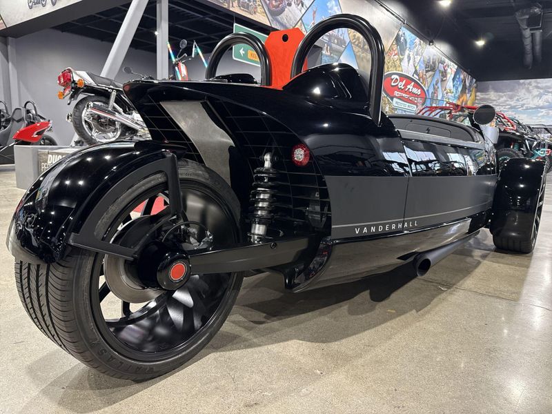 2024 Vanderhall CARMEL BLACKJACK  in a BLACK exterior color. Del Amo Motorsports of Redondo Beach (424) 390-7811 delamomotorsports.com 