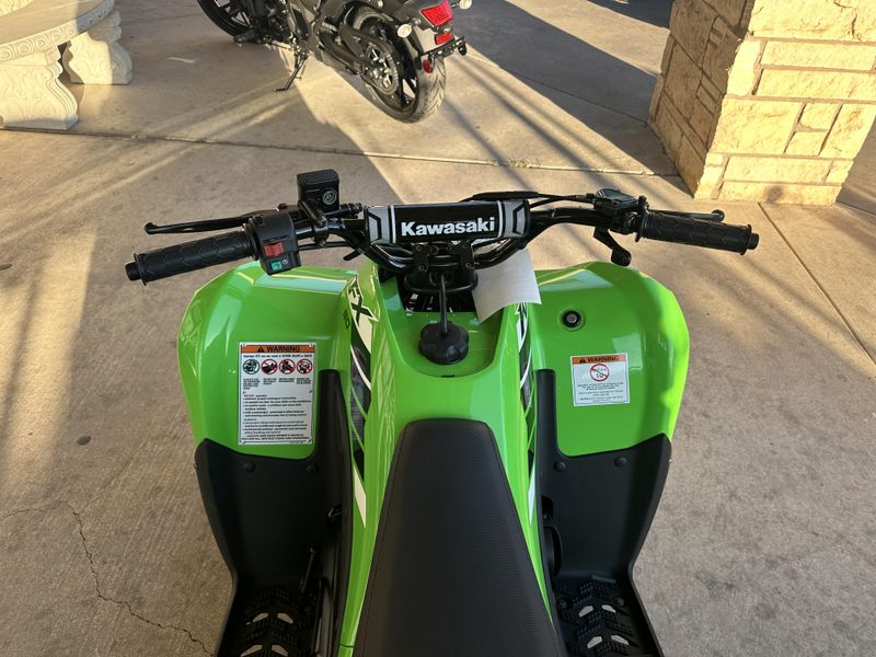 2025 Kawasaki KFX 90 LIME GREENImage 2