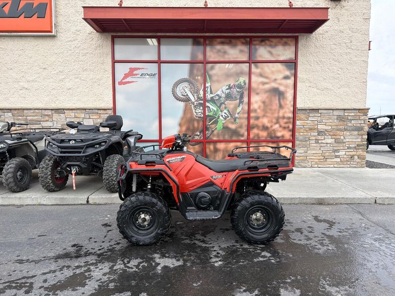 Used 2023 Polaris SPORTSMAN 450 HO EPS  ORANGE RUST 