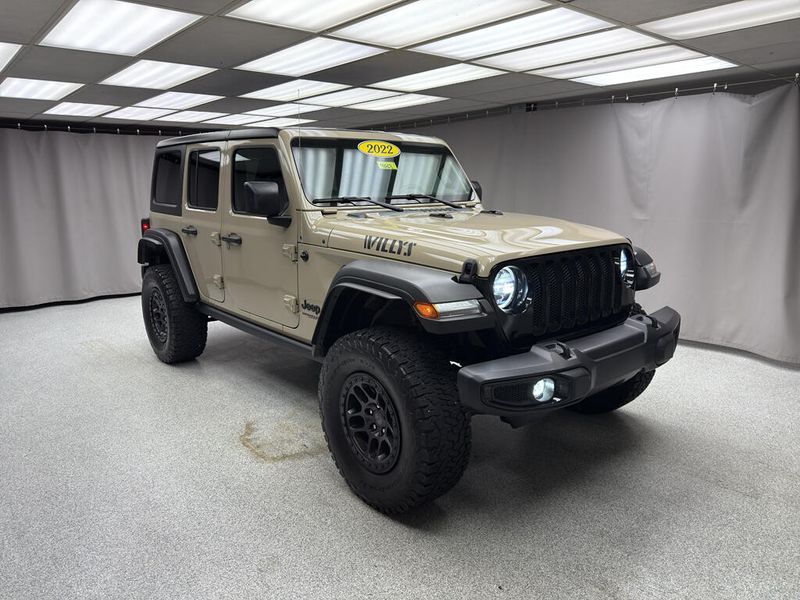 Used 2022 Jeep Wrangler Unlimited WillysImage 4
