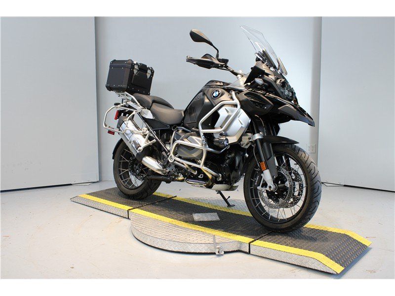 2023 BMW R 1250 GS Adventure in a BLACK exterior color. Greater Boston Motorsports 781-583-1799 pixelmotiondemo.com 