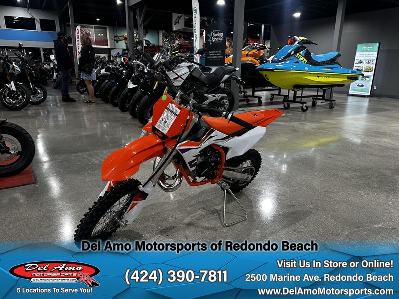 2024 KTM 50 SX  in a ORANGE exterior color. Del Amo Motorsports of Redondo Beach (424) 304-1660 delamomotorsports.com 