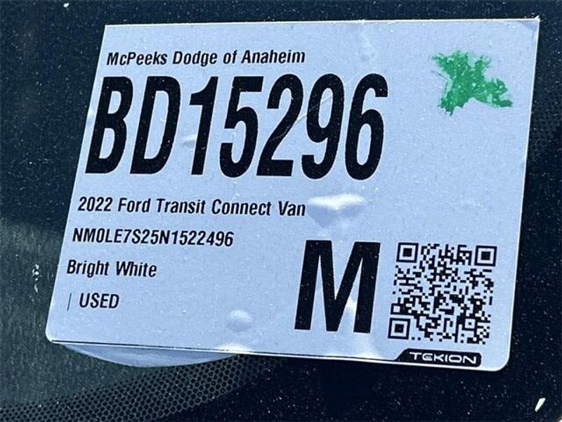 2022 Ford Transit Connect XLImage 32