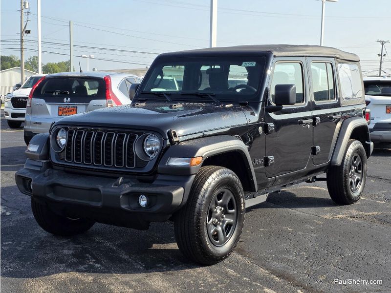 New 2026 Jeep Wrangler 4-door Sport