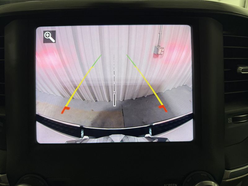 Used 2020 RAM 1500 Laramie in a Bright White Clear Coat exterior color and Blackinterior. Thys Motor Company 319-318-6640 thysmotorco.com 